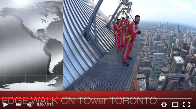 CN Tower TORONTO walk