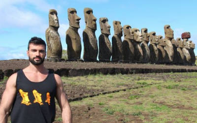Dario Owen on Easter Island